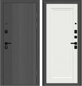 Товар Дверь Браво Optim Z-2 Классика Букле графит/Белый DIS007558