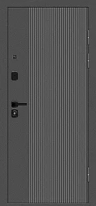 Товар Дверь Optim Z-2 Классика Букле графит/Белый BR6177