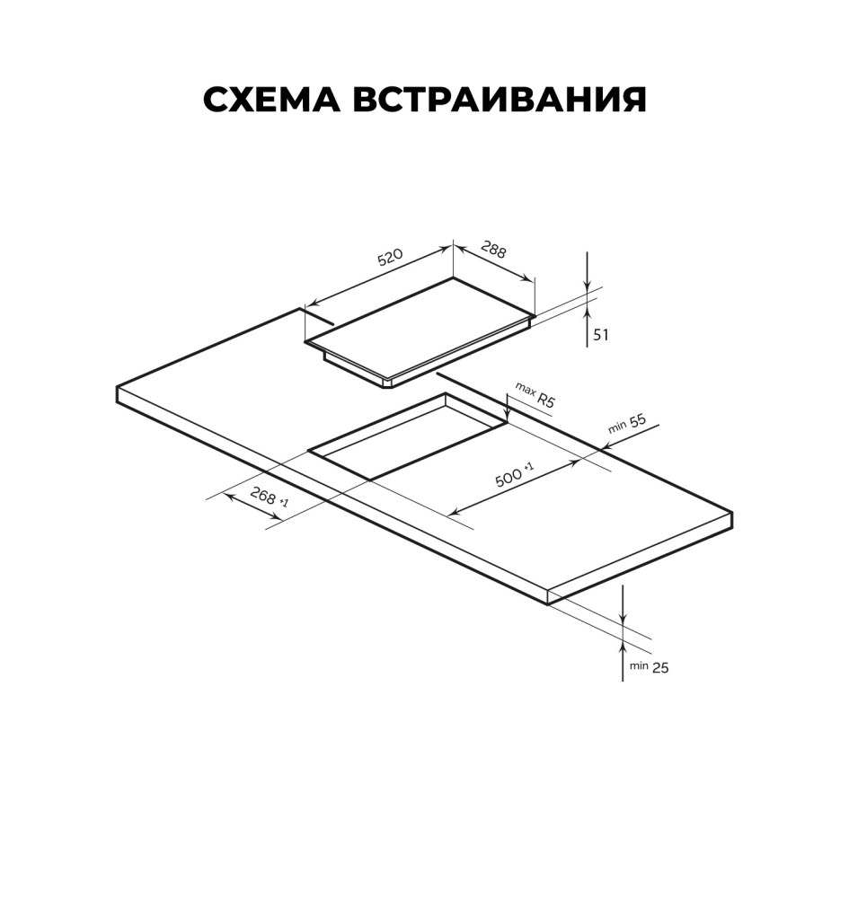 Товар Электрическая панель Варочная панель электрическая LEX EVH 321A BL