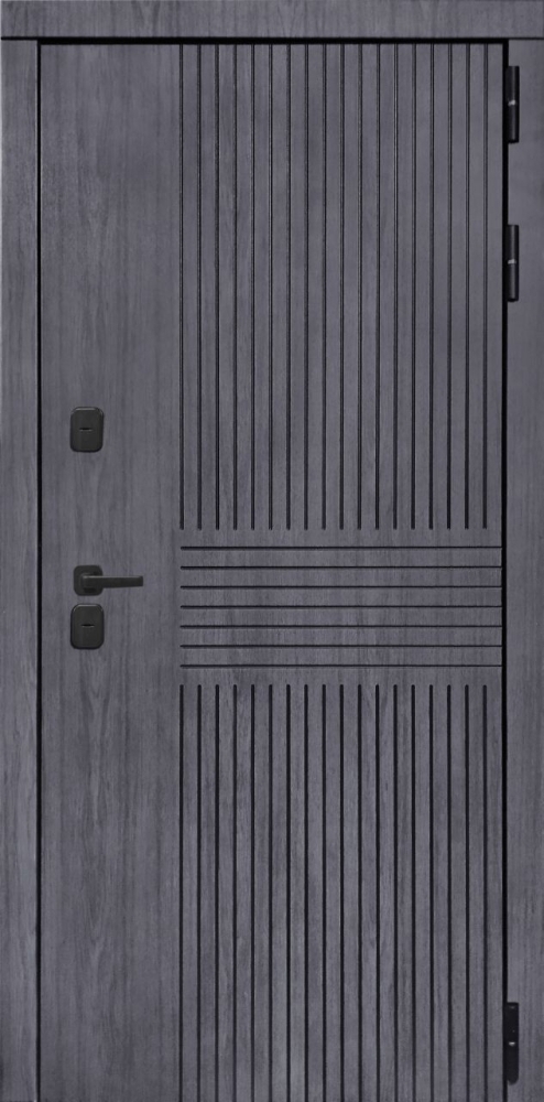 Дверь ДвериПРО Берген СБ-1 (лак. белое, 16мм, беленый дуб) DPRO196029