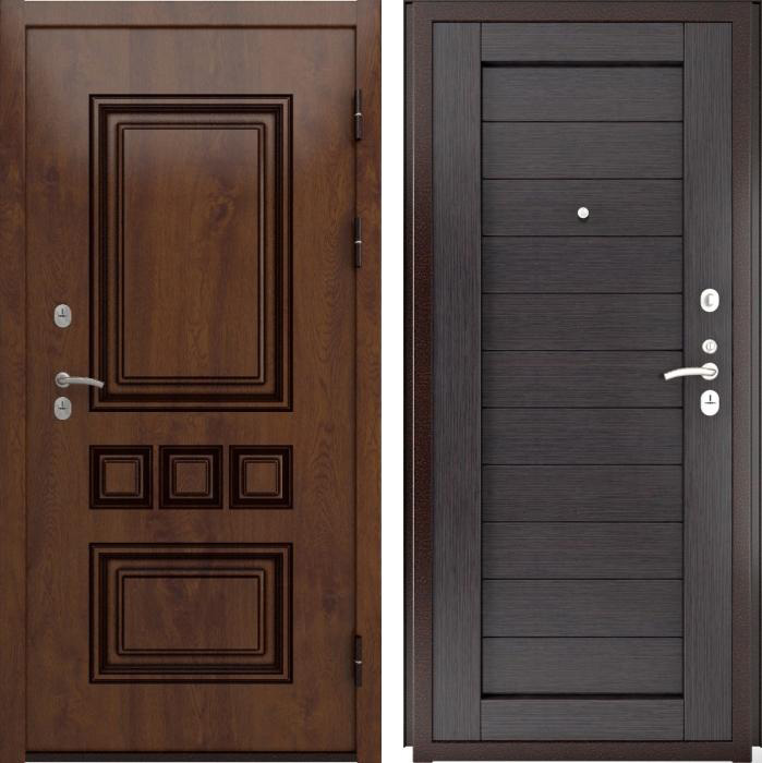 Дверь Аура Экошпон СБ-3 (16мм, венге) LUX183808