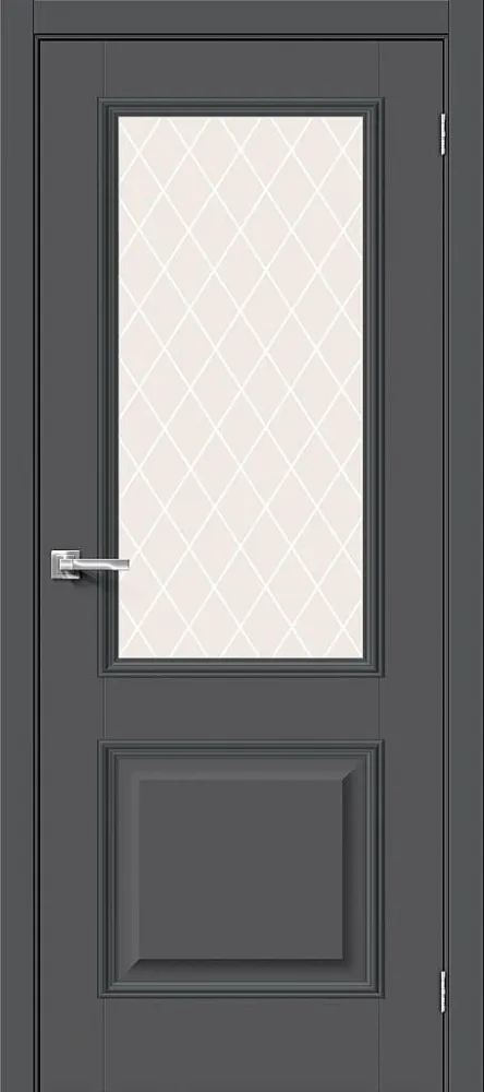 Межкомнатная дверь Классик-13 Stormy Silk BR5708