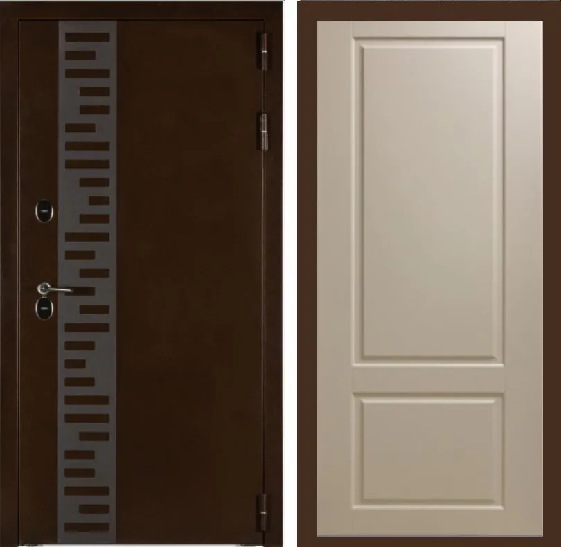 Дверь ЗД Урал МП с декором DIS001301