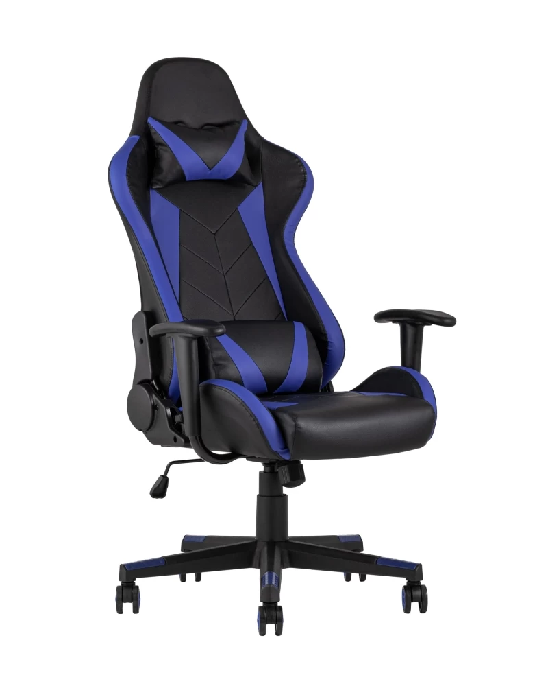 Кресло игровое TopChairs Gallardo синее SG2082