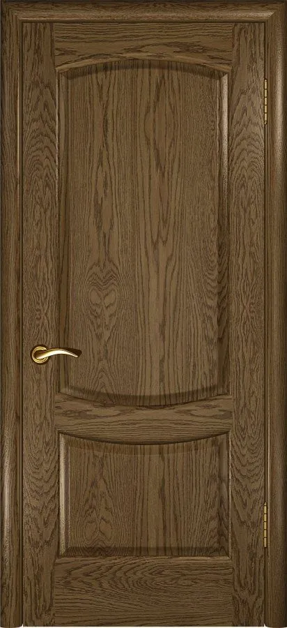 Межкомнатная дверь Лаура 2 (Светлый мореный дуб, глухая, 900х2000)