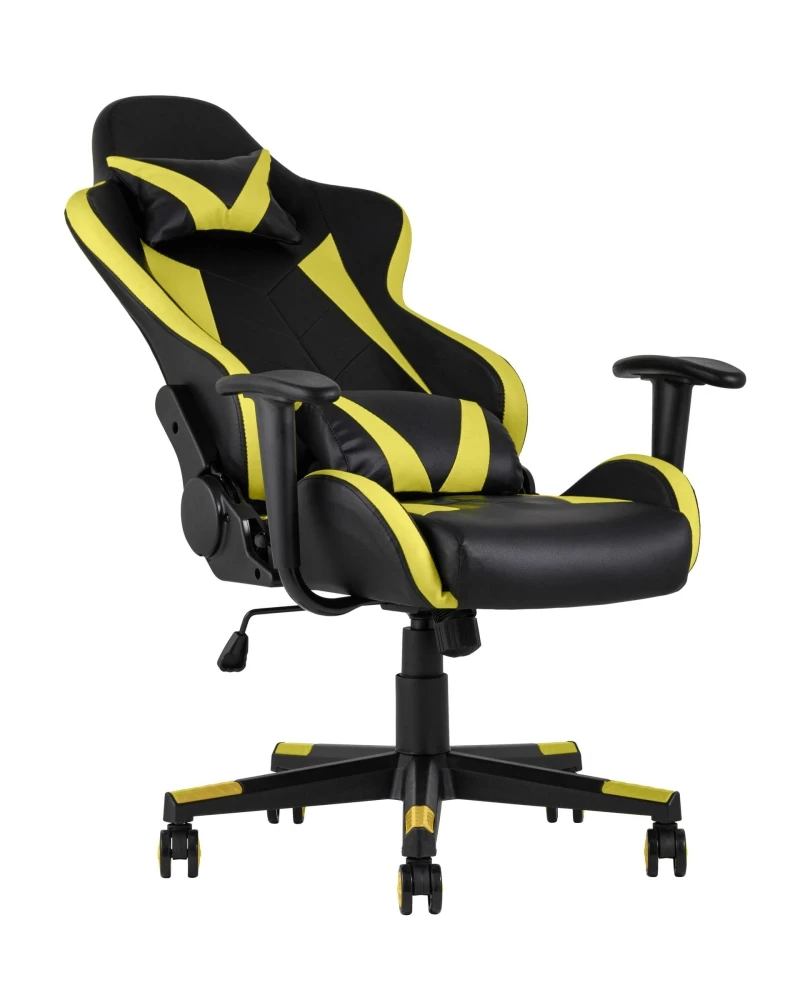 Товар Кресло игровое TopChairs Gallardo желтое SG2078