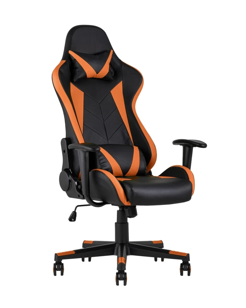 Кресло игровое TopChairs Gallardo оранжевое SG2081