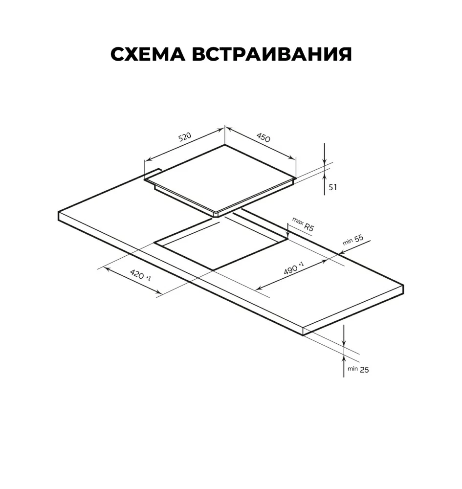 Товар Электрическая панель Варочная панель электрическая LEX EVH 4030 BL